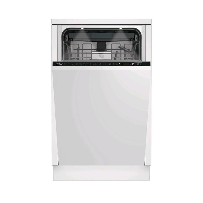 Посудомоечная машина Beko DIS 28124, встраиваемая, класс А, 8 программ, 11 комплектов, бел.