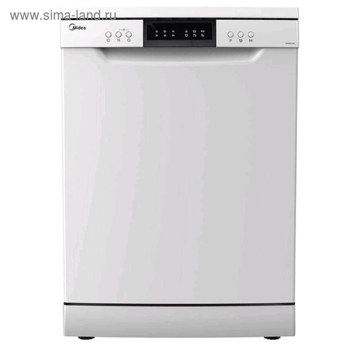Купить Посудомоечная машина Midea MFD60S110W, 4 программы, 11 л, 14 комплектов, белая Посудомоечная машина Midea MFD60S110W, 4 программы, 11 л, 14 комплектов, белая