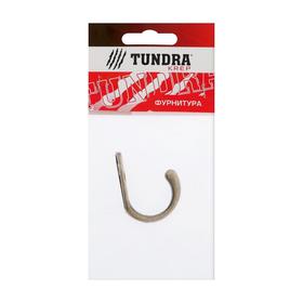 

Крючок мебельный TUNDRA КМ1013AB, однорожковый, цвет бронза, 1 шт.