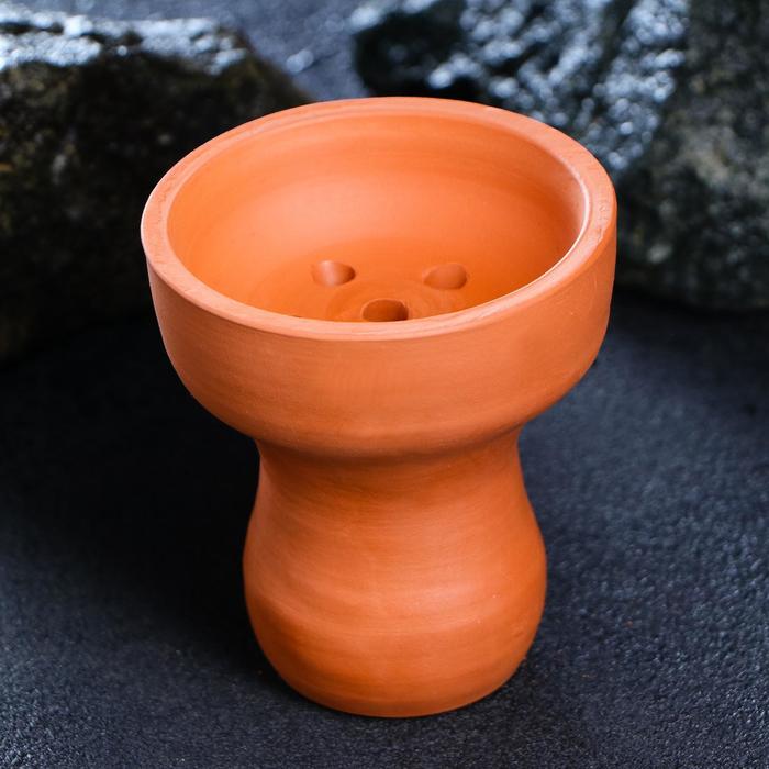 Кальянная чаша "Турка Классика", красная глина, 8 см