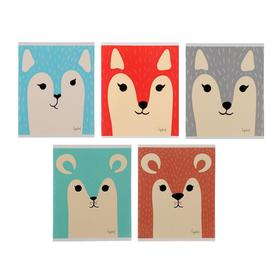 

Тетрадь 48 листов в клетку "Милаш", обложка мелованный картон, матовая ламинация, выборочный лак, блок офсет