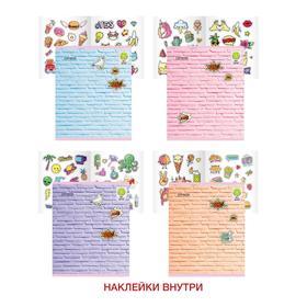 

Тетрадь 48 листов в клетку "На стене", обложка мелованный картон, матовая ламинация, блок офсет