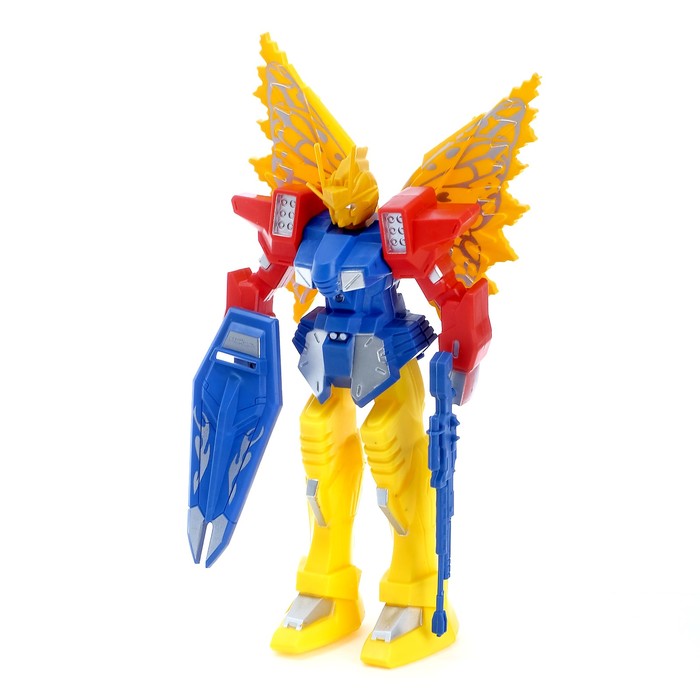 Робот &quot;Черный рыцарь&quot;, световой эффект, работает от батареек