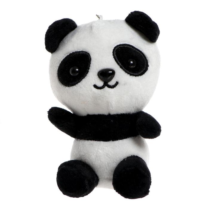 Мягкая игрушка «Панда», на брелоке, МИКС