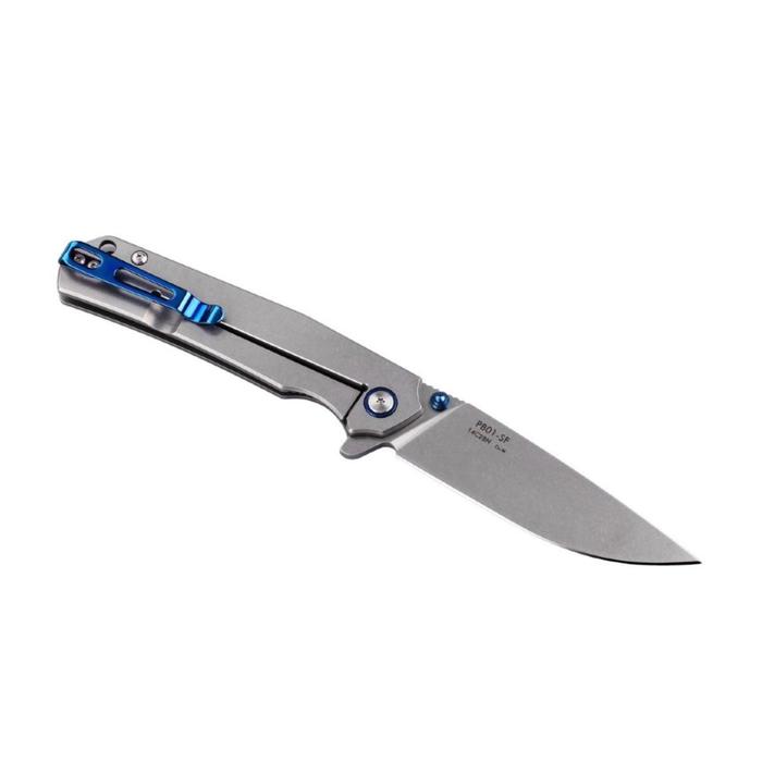 

Нож Ruike P801 серебряно-синий