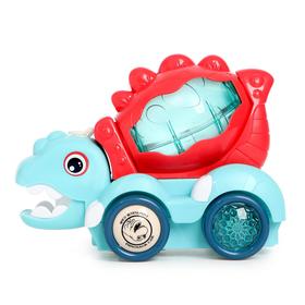 

Динозавр DINO, эффект дыма, работает от батареек, световые и звуковые эффекты