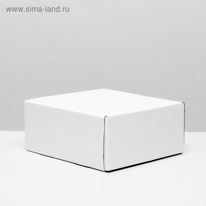 Коробка самосборная, без окна, белая, 19 х 19 х 9 см коробка самосборная без окна белая 19 х 19 х 9 см