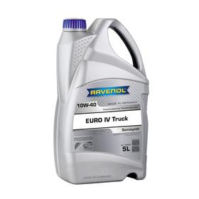 

Моторное масло RAVENOL Euro IV Truck SAE 10W-40, 5л