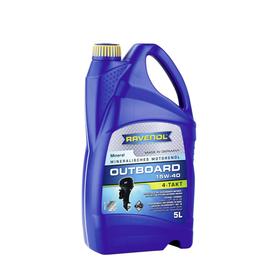 

Моторное масло для 4-T лод.моторов RAVENOL Outboardoel 4T SAE 15W-40, 5л