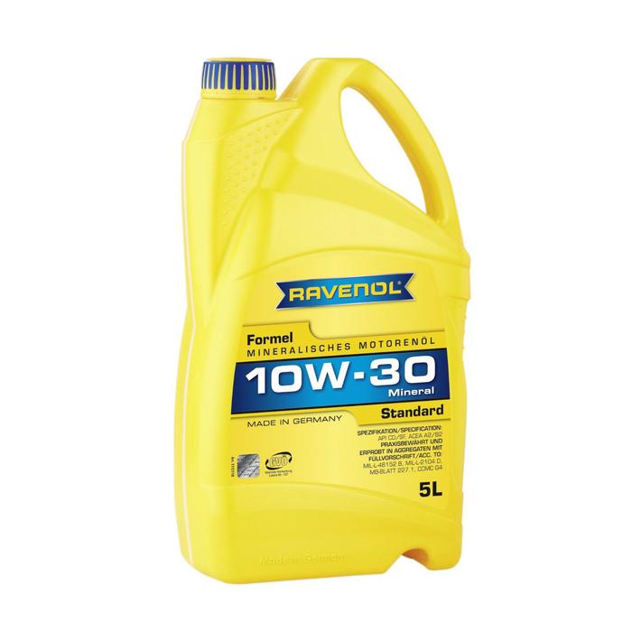 фото Моторное масло ravenol formel standard sae 10w-30, 5л