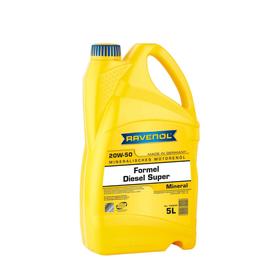 

Моторное масло RAVENOL Formel Diesel Super SAE 20W-50, 5л