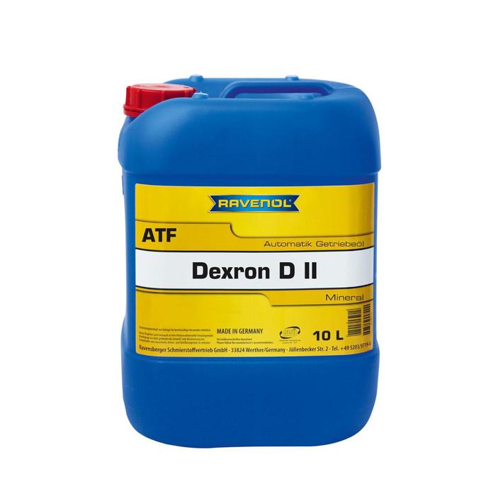 фото Трансмиссионное масло ravenol atf dexron dii, 10л