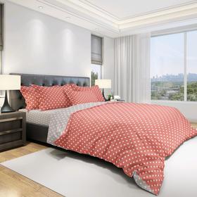 

КПБ Dots Red 1,5 сп, размер 150 × 215 см, 145 × 215 см, 70 × 70 см-2 шт