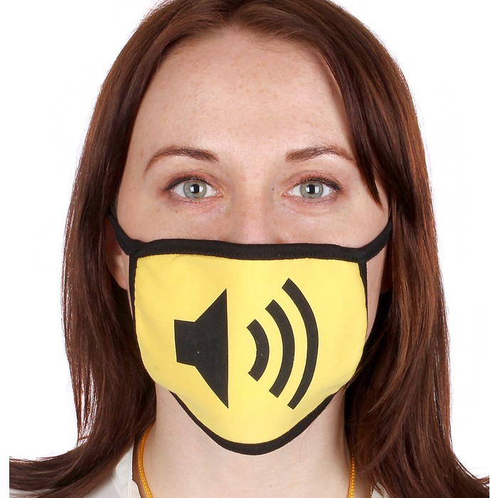 Повязка на лицо "Динамик"