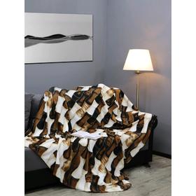 

Плед tf mf f53 br, размер 180 × 220 см, бамбук