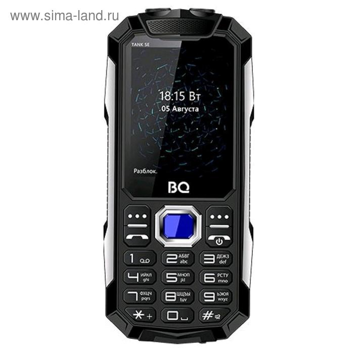 Сотовый телефон BQ M-2432 Tank SE, 2.4, 2 sim, 32Мб, microSD, 2500 мАч, черный аккумулятор bq 2432 tank se