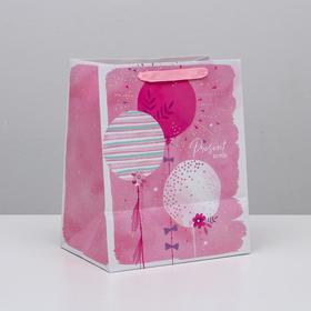 

Пакет ламинированный с пластиковым окном Best wishes, 32,5 × 26,5 × 13,5 см