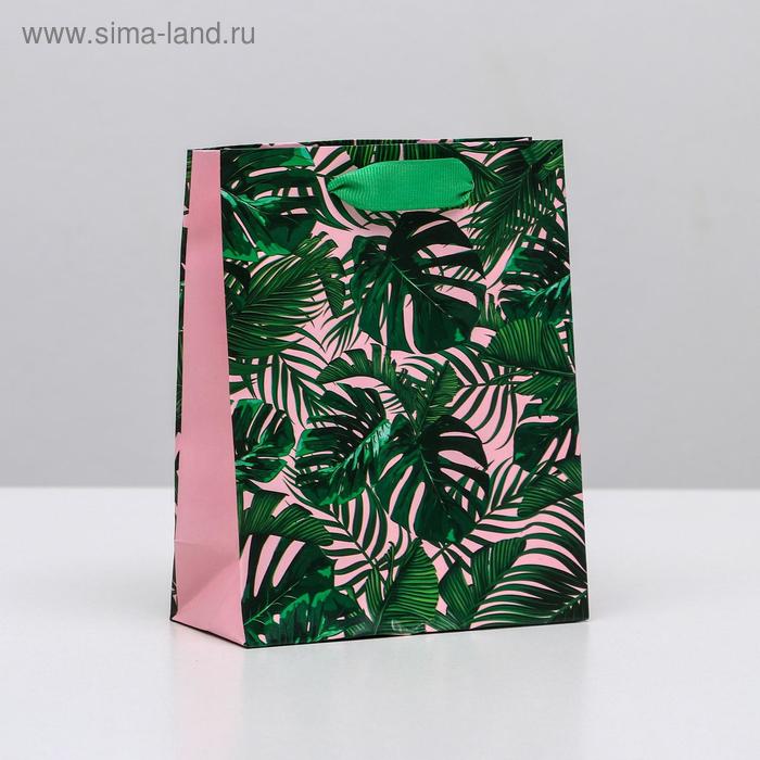 Пакет ламинированный вертикальный «Тропики», S 12 × 15 × 5,5 см