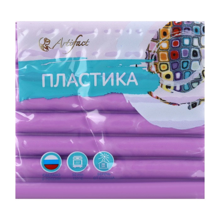 Пластика - полимерная глина 56 г Цветочная коллекция шалфей 167₽