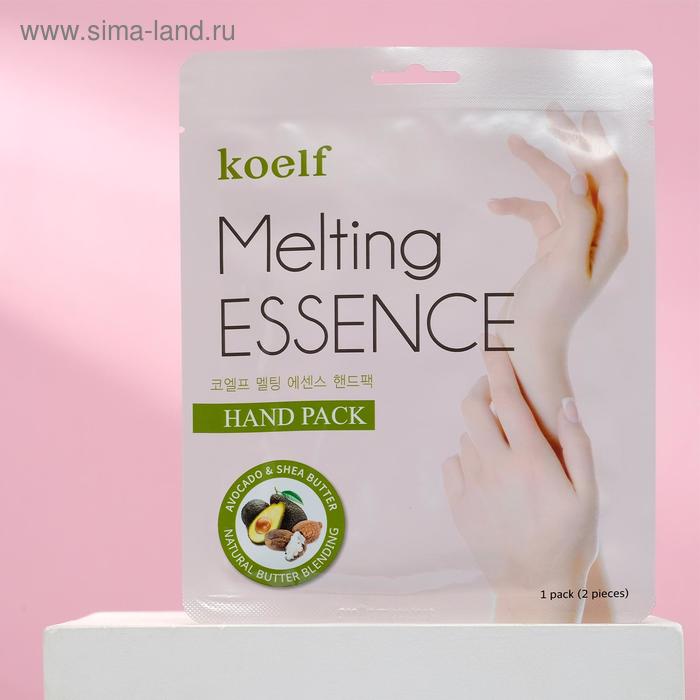 фото Koelf маска-перчатки для рук melting essence hand pack