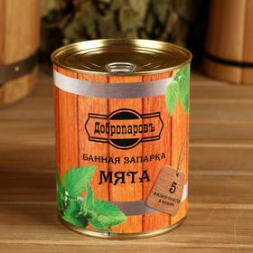 

Набор в банке запарка "Мята", 5 фильтр пакетов
