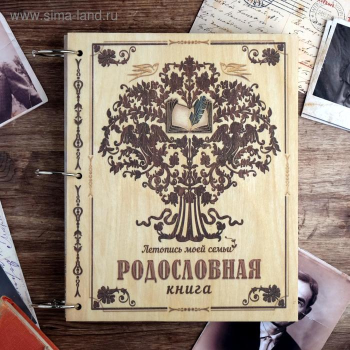 фото Родословная книга "летопись моей семьи", 20 х 25 см семейные традиции