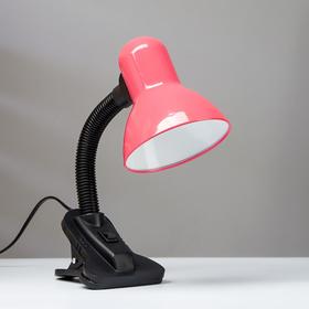 Лампа на прищепке светодиодная  8Вт LED 750Лм 14xSMD2835 шнур 1,5м розовый Ош