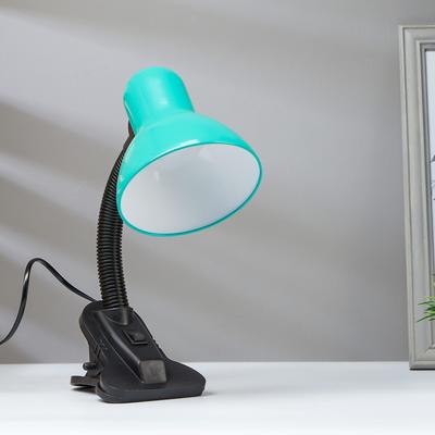 Лампа на прищепке светодиодная  8Вт LED 750Лм 14xSMD2835 шнур 1,5м зеленый