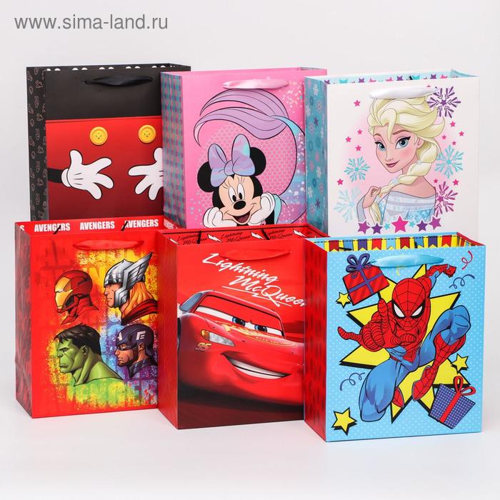 Пакет ламинированный С Днем Рождения! 2, Disney, МИКС, 23х27х11.5