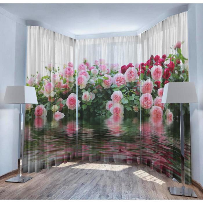 

Комплект тюлей из трёх полотен «Колдовской аромат», 147х267 см- 3 шт