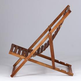 

Шезлонг гибкий из липы, лакированный 140×60×50см