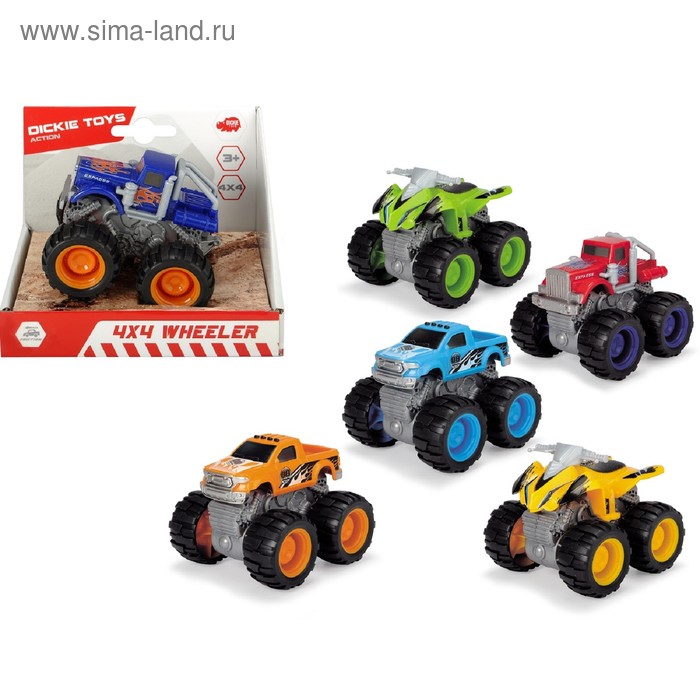 

Машинка «Бигфут 4×4», фрикционная, 9,5 см