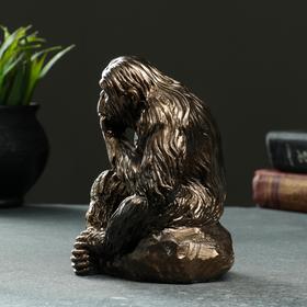 

Фигура "Обезьяна" бронза, 7х15х15см