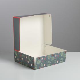 Упаковка для кондитерских изделий «С Новым годом!», 20 × 17 × 6 см от Сима-ленд