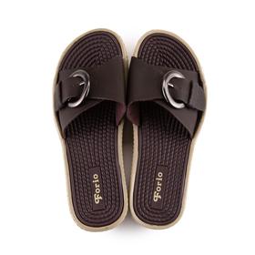 

Сабо женские, цвет коричневый, размер 38