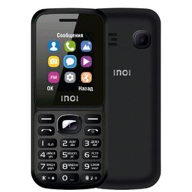 

Сотовый телефон INOI 105, 1,8", 64Мб, microSD, 2sim, Bt2,1, 600мАч, чёрный