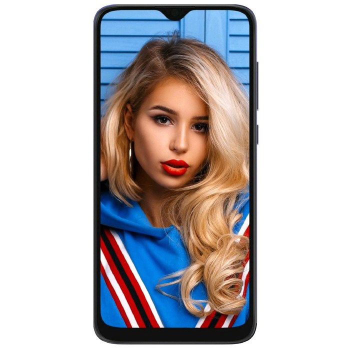 фото Смартфон inoi 7 2020, 6,22", tft, 16гб, 2гб, 8+0,3мп, 4g, android 9, небесно-синий