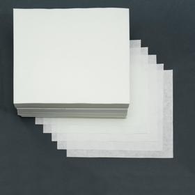 Бумага фильтровальная ФС-3 средней фильтрации, 200х200 мм, пачка 1 кг