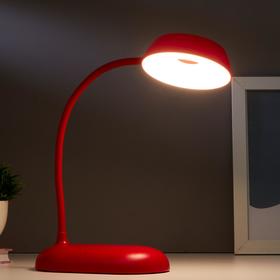 

Лампа настольная 1674/1RD LED 3Вт USB АКБ красный 11,5х9х42 см