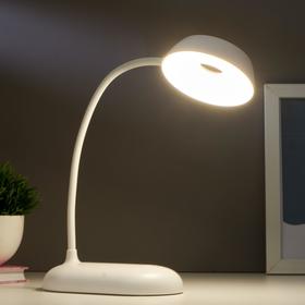 

Лампа настольная 1674/1WT LED 3Вт USB АКБ белый 11,5х9х42 см