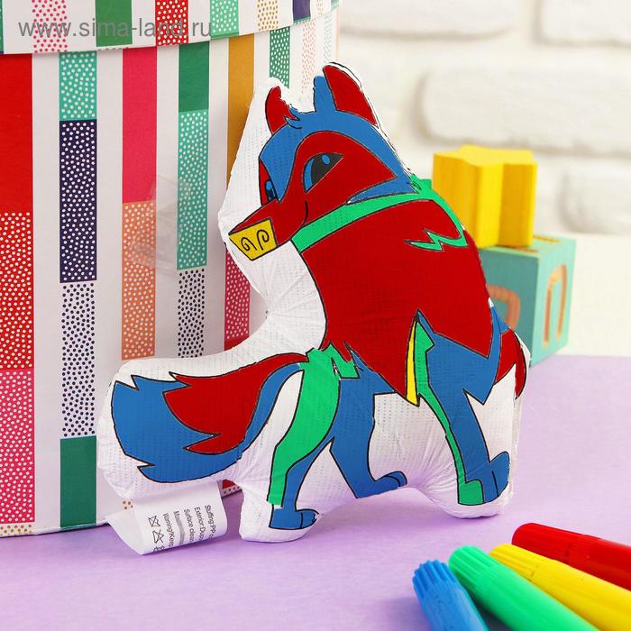 Игрушка-раскраска «Собачка»(без маркеров) в пакете игрушка раскраска собачка без маркеров в пакете