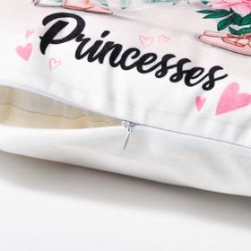 

Наволочка декоративная Этель «Princesses» вид 2, 40х40 см,100% п/э