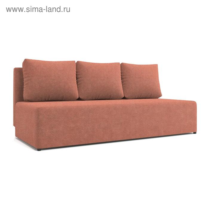 

Диван «Алиса 2», еврокнижка, бельевой ящик, ткань велюр, цвет shaggy salmon