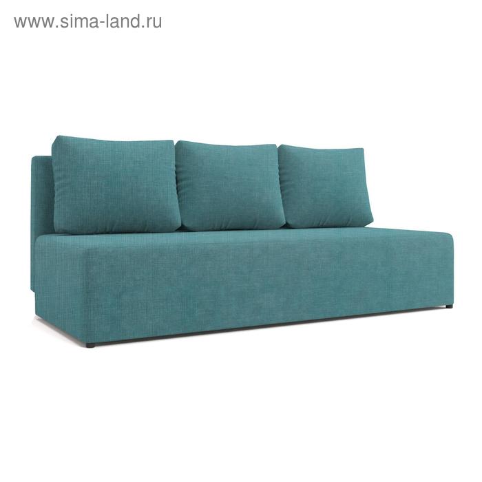 

Диван «Алиса 2», еврокнижка, бельевой ящик, ткань велюр, цвет vital blue