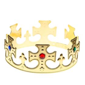 

Карнавальный костюм «Боярин», парча, мех, шапка, кафтан, р. 32, рост 128-140 см