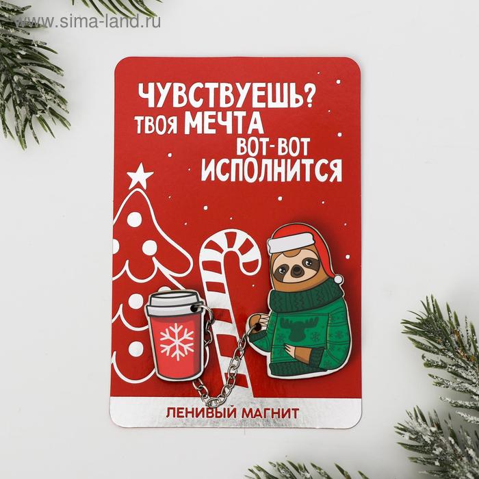 

Магнит с подвесным элементом «Ленивый»