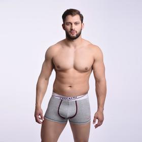

Трусы мужские боксеры, цвет серый, размер 50 (XL)