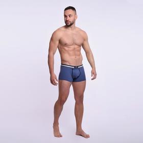 

Трусы мужские боксеры, цвет джинсовый, размер 50 (XL)