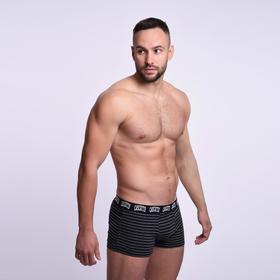 

Трусы мужские боксеры, цвет чёрный, размер 50 (XL)