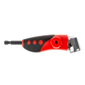 

Насадка угловая на дрель Hammer Flex AB10, 1/4", 4 биты в комплекте